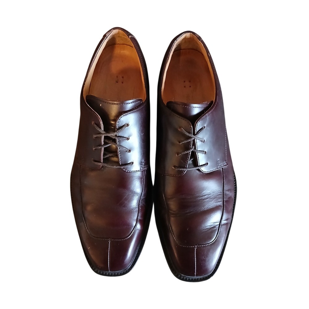 Rockport APM1235E‎ Oxford -Genuine Leather Burgundy Sz 8M Business Casual #543